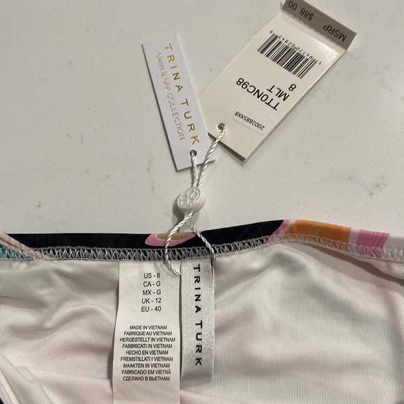Trina Turk Nazare Bikini Bottom NWT size 8 ❤️‍🔥 - Picture 7 of 11